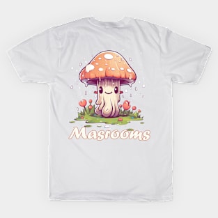 mushrooms art T-Shirt